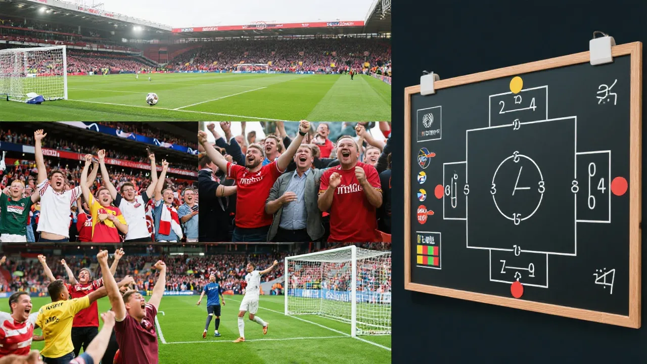 足球回放与集锦合辑示意图